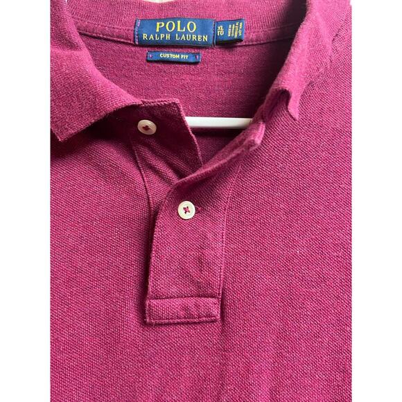 Polo Ralph Lauren Men's Purplish Custom Fit Polo XL - Picture 4 of 8